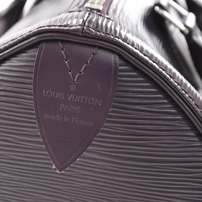 Louis Vuitton Epi Speedy 25 Cassis Purple 8 of 8