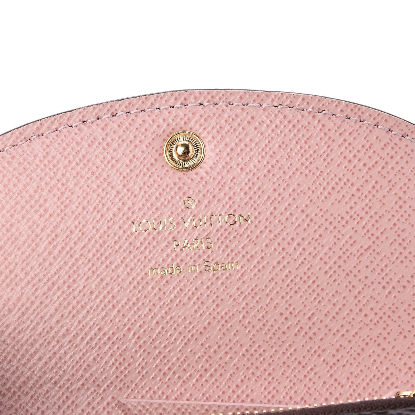 Monogram Rosalie Coin Purse Rose Ballerine