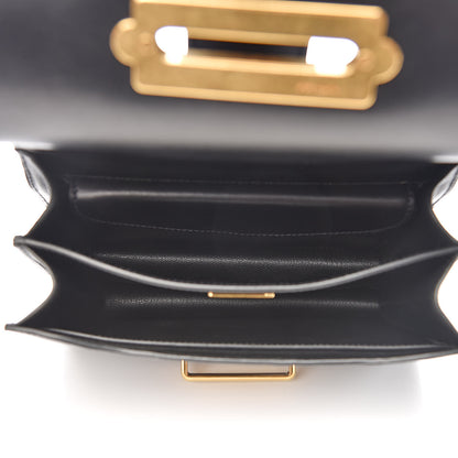 Prada City Calf Saffiano Cahier Bag Black 5 of 9