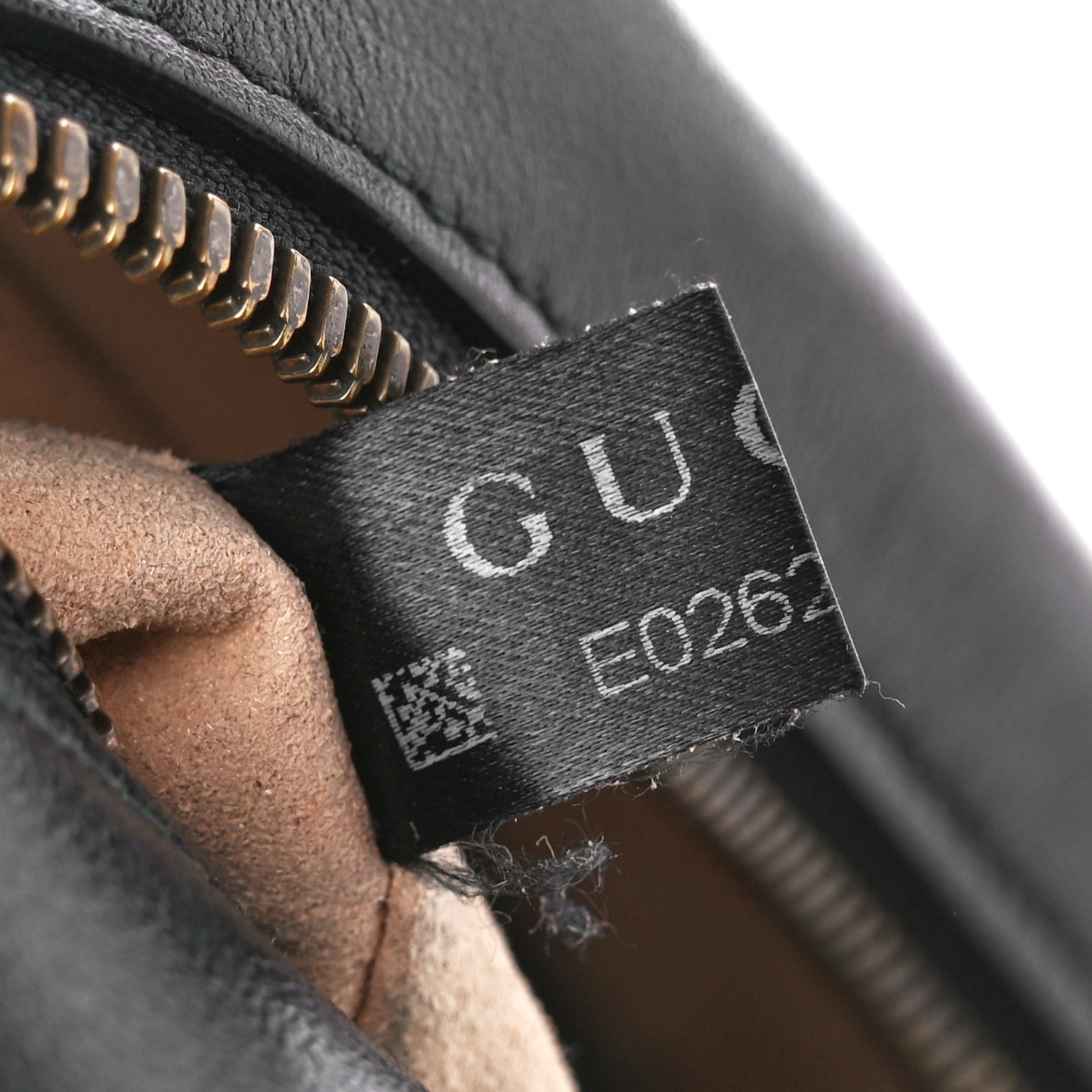 Gucci Calfskin Matelasse Small GG Marmont Chain Shoulder Bag Black 8 of 13