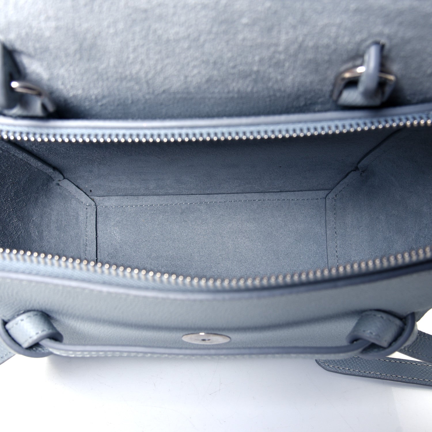 Celine Grained Calfskin Nano Belt Bag Cloud 4 of 4