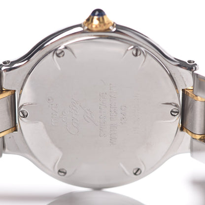 Cartier Stainless Steel 18K Yellow Gold 28mm Must De 21 Quartz Watch 9 of 9