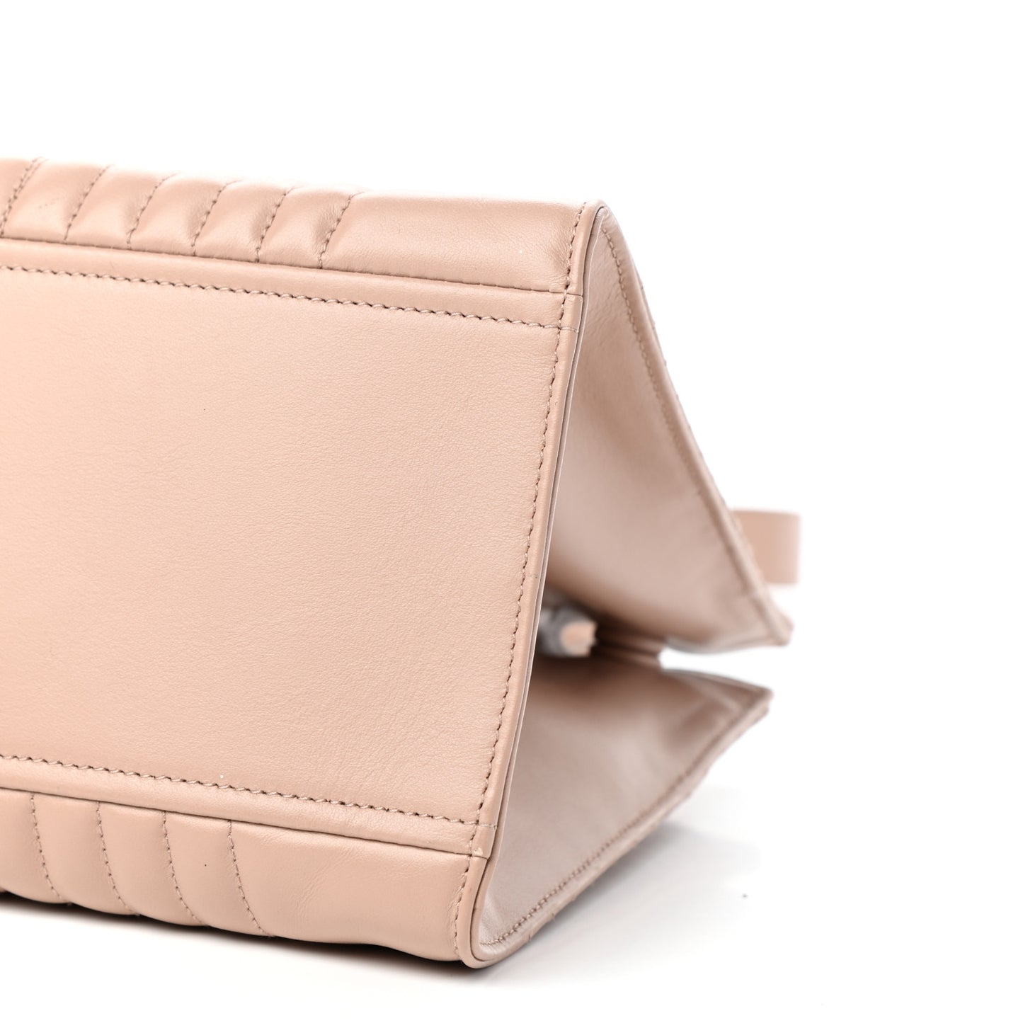 Soft Calfskin Impunture Diagramme Tote Cipria