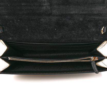 Saint Laurent Metallic Calfskin Monogram Belle de Jour Chain Clutch Gold 5 of 11