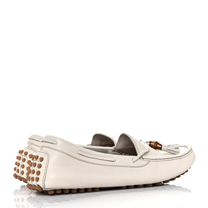 Gucci Calfskin Womens Loafers 39.5 White 4 of 9