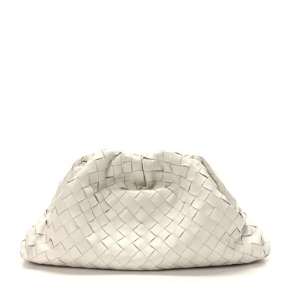 Bottega Veneta Nappa Maxi Intreccio The Pouch Oversized Clutch Plaster 1 of 9