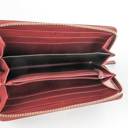 Gucci Guccissima Sukey Zip Around Wallet Red 5 of 7