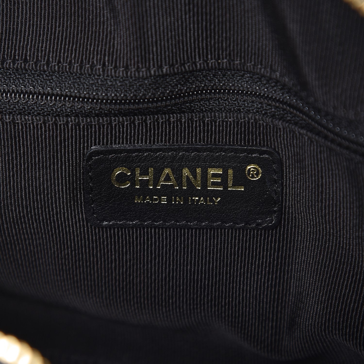 Chanel Caviar Quilted Small Bowler Black 6 of 8