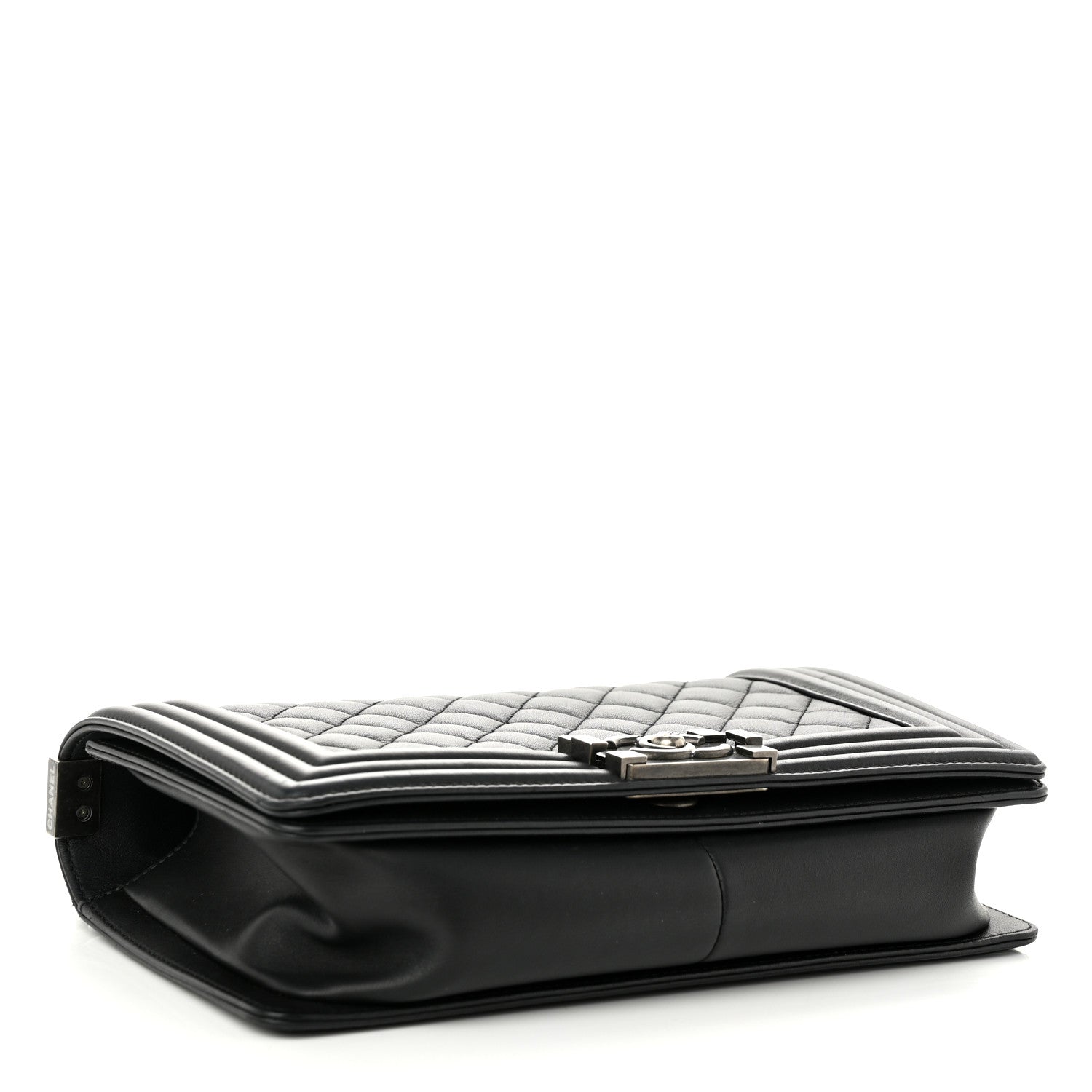 Chanel Calfskin Quilted Medium Boy Flap Black 4 of 12