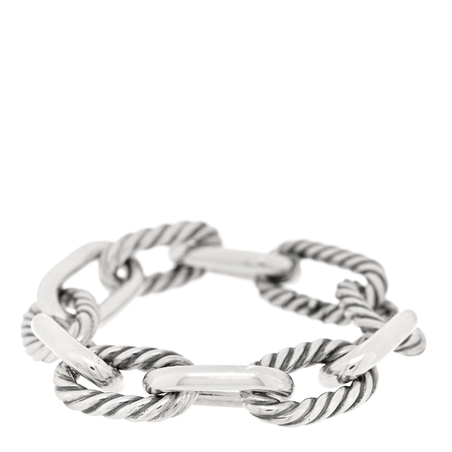 David Yurman Sterling Silver 13.5mm Madison Chain Bracelet 1 of 4