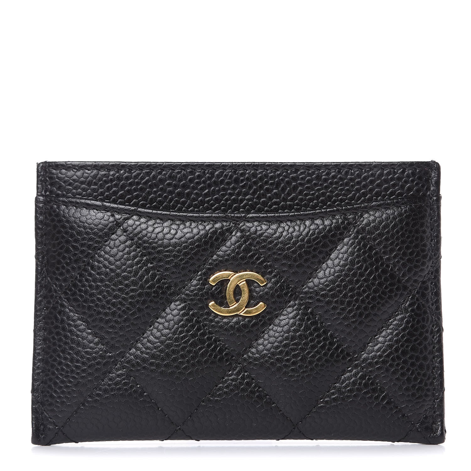 Chanel Caviar Quilted Card Holder Black 1 of 9