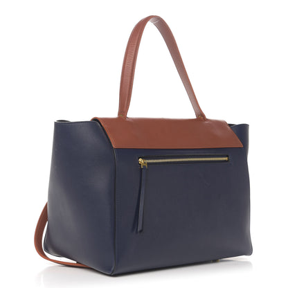 Celine Smooth Calfskin Large Bi-Color Belt Bag Midnight 3 of 16