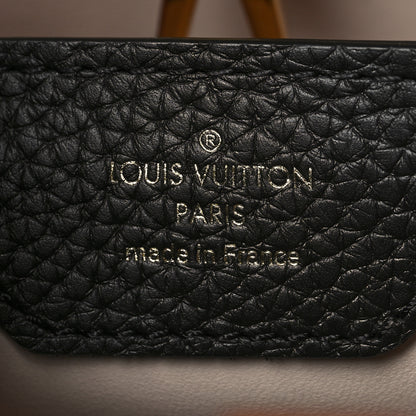 Louis Vuitton Taurillon Flower Chain Capucines MM  Black Cream Pink 7 of 10