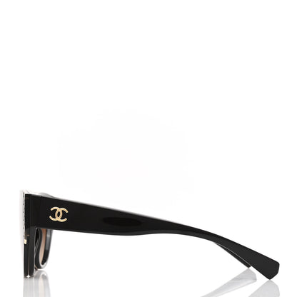 Chanel CC Cat Eye Sunglasses 6054 Brown 3 of 7