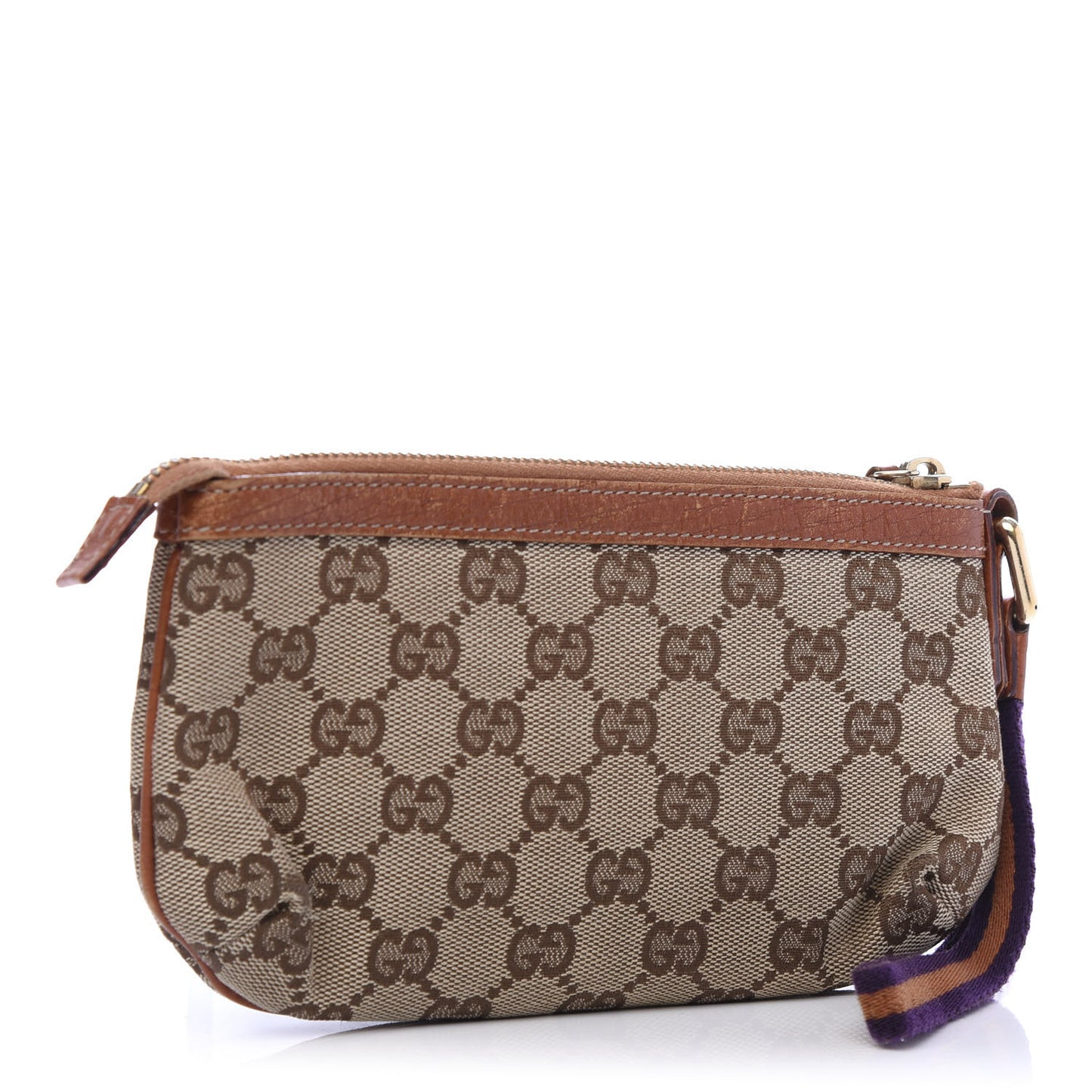 Monogram Jolicoeur Wristlet Light Brown
