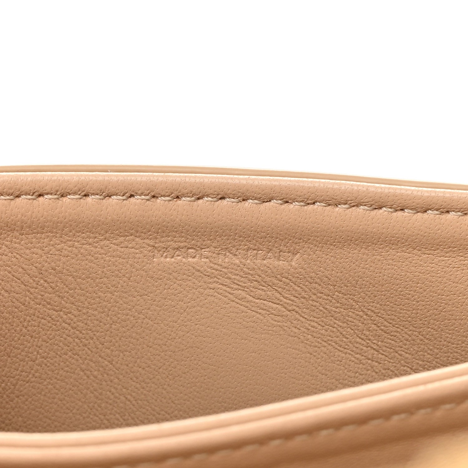 Celine Shiny Calfskin Teen Triomphe Nude 8 of 23