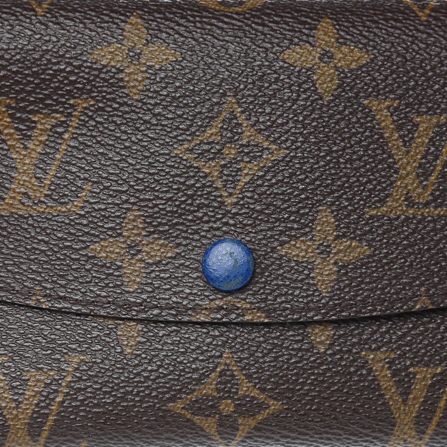 Monogram Emilie Wallet Blue