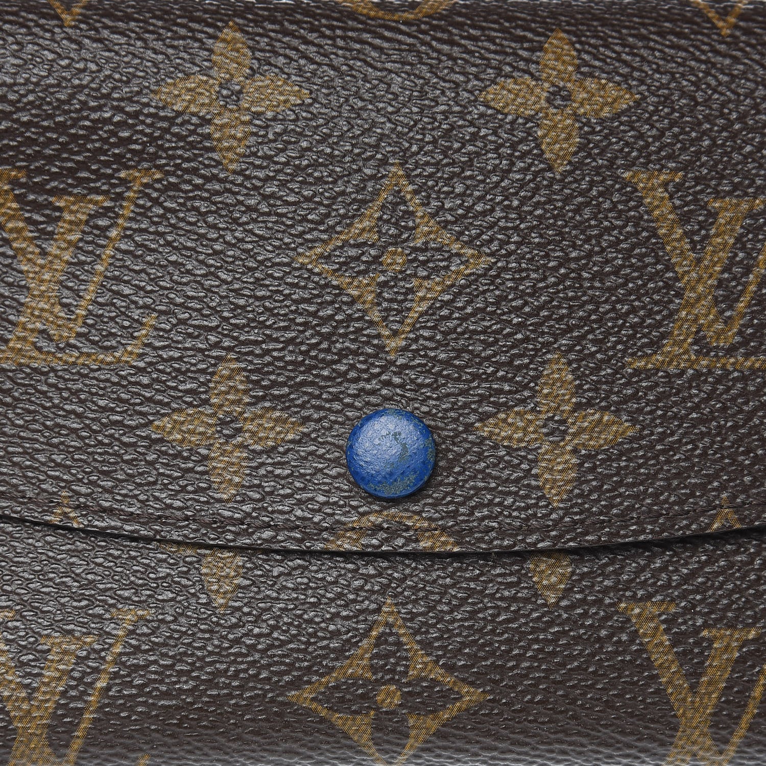 Louis Vuitton Monogram Emilie Wallet Blue 10 of 11