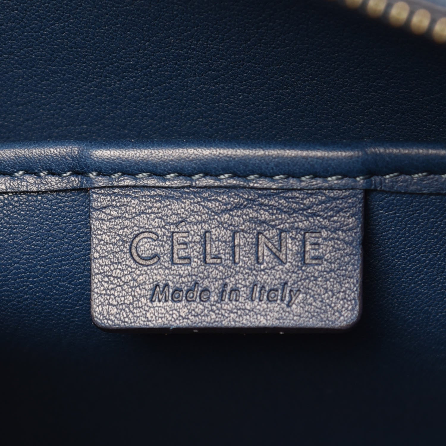 Celine Smooth Calfskin Nano Luggage Lazuli 6 of 12