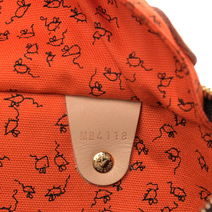 Louis Vuitton Catogram Speedy Bandouliere 30 Marron 7 of 10