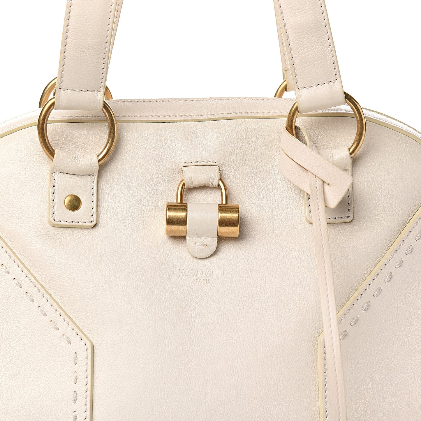 Calfskin Large Muse Ivory