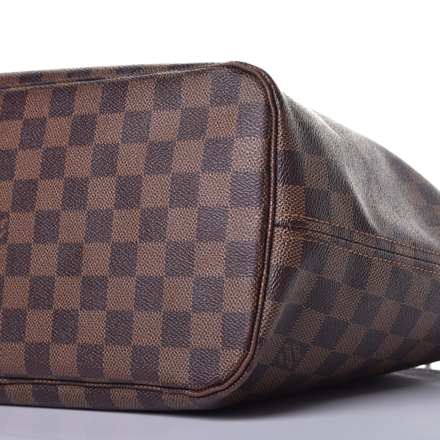 Damier Ebene Neo Neverfull MM Rose Ballerine