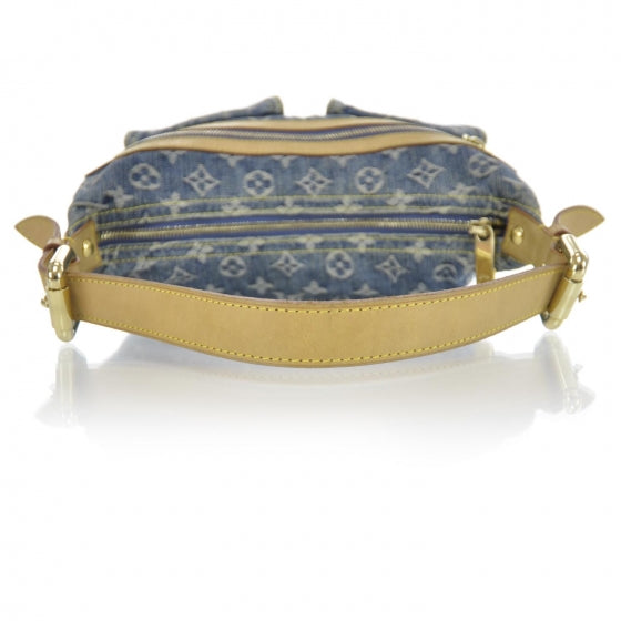 Monogram Denim Baggy PM Blue