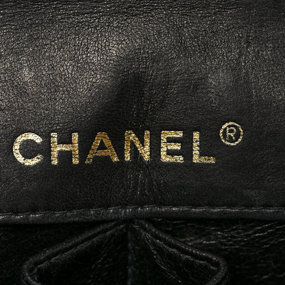 Chanel Lambskin East West Chocolate Bar Flap Black 6 of 9