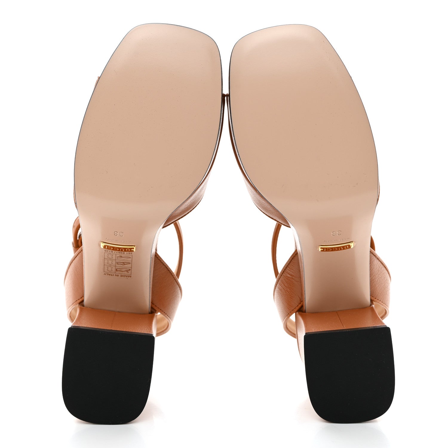 Gucci Quentin Granada Kid Horsebit 25/60mm Platform Sandals 38 Harness Brown 5 of 9