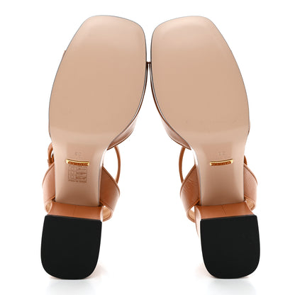 Gucci Quentin Granada Kid Horsebit 25/60mm Platform Sandals 38 Harness Brown 5 of 9