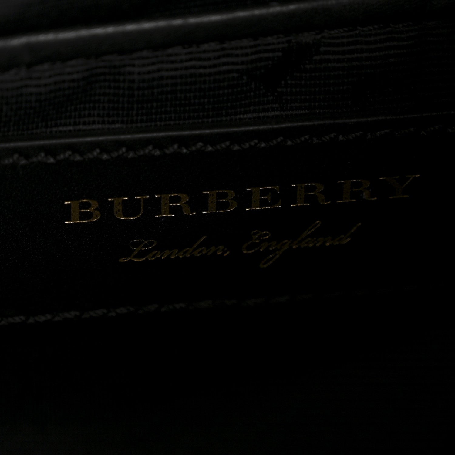 Burberry Nylon Medium Rucksack Runway Backpack Black Gold 6 of 13