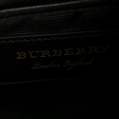 Burberry Nylon Medium Rucksack Runway Backpack Black Gold 6 of 13