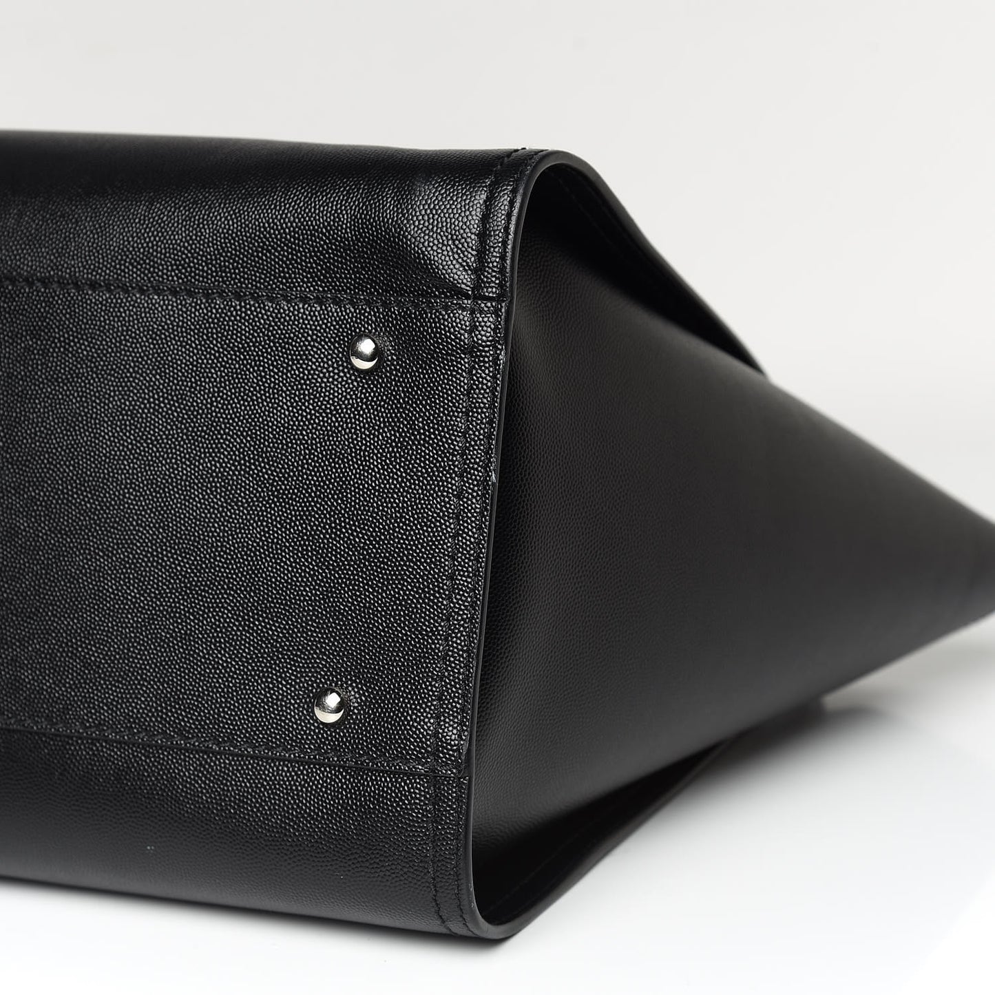 Caviar Large Studded Deauville Tote Black