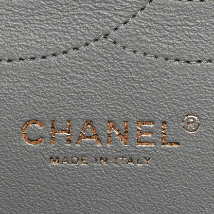 Chanel Caviar Quilted Jumbo Double Flap Grey 6 of 11
