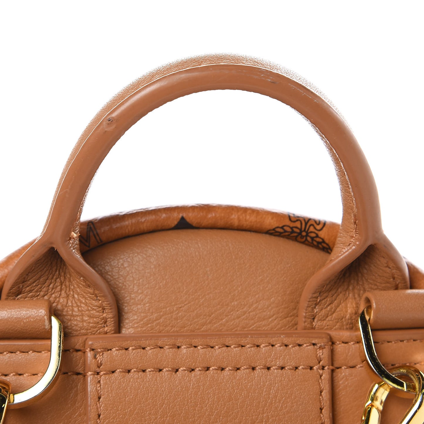 Visetos Side Stud X-Mini Stark Backpack Cognac