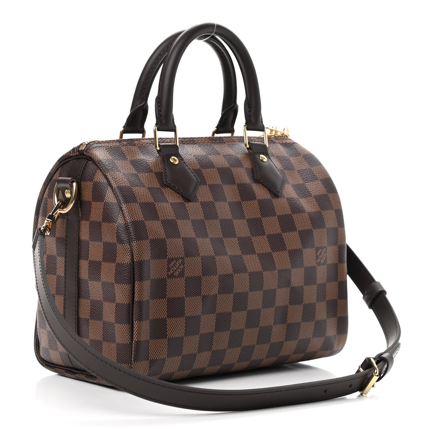 Louis Vuitton Damier Ebene Speedy Bandouliere 25 3 of 9