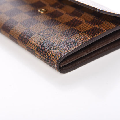Louis Vuitton Damier Ebene Sarah Wallet 12 of 15