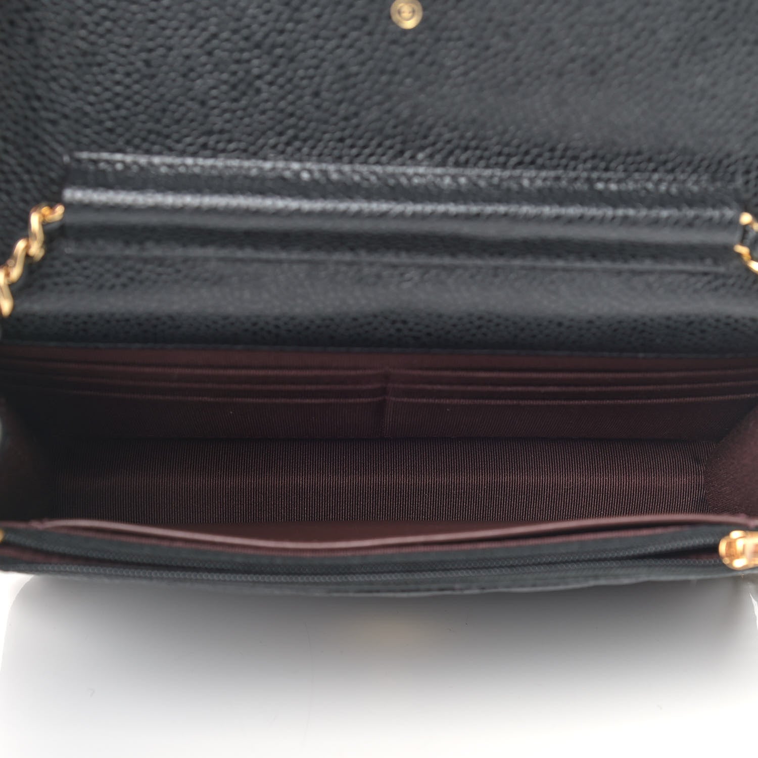Chanel Caviar Quilted Wallet On Chain WOC Black 5 of 15