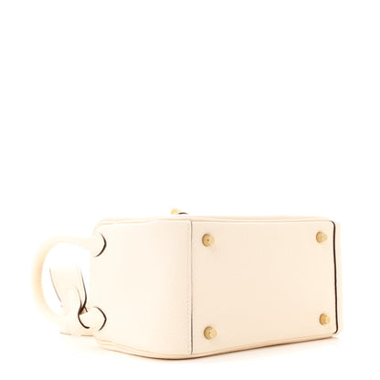 Hermes Taurillon Clemence Mini Lindy 20 Nata 4 of 11