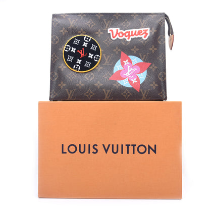 Louis Vuitton Monogram Travel Stickers Toiletry Pouch 26 9 of 9