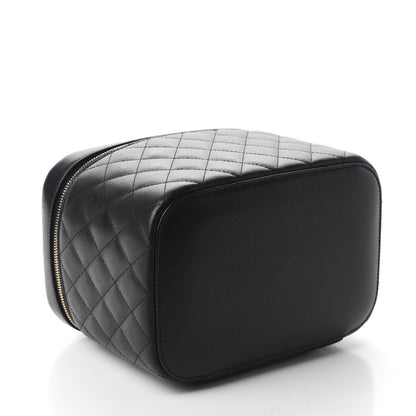 Chanel Caviar Quilted Large Vanity Pouch Black 4 of 8