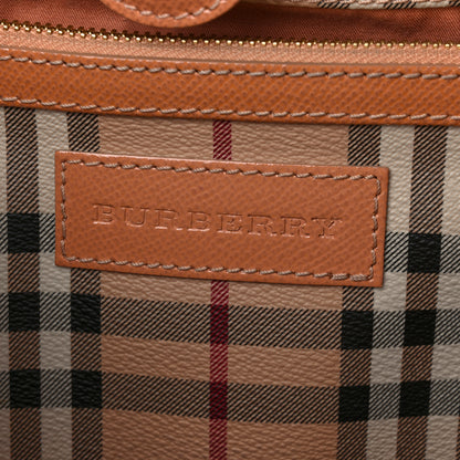 Burberry Haymarket Check Small Canterbury Tote Pale Coral Pink 6 of 13