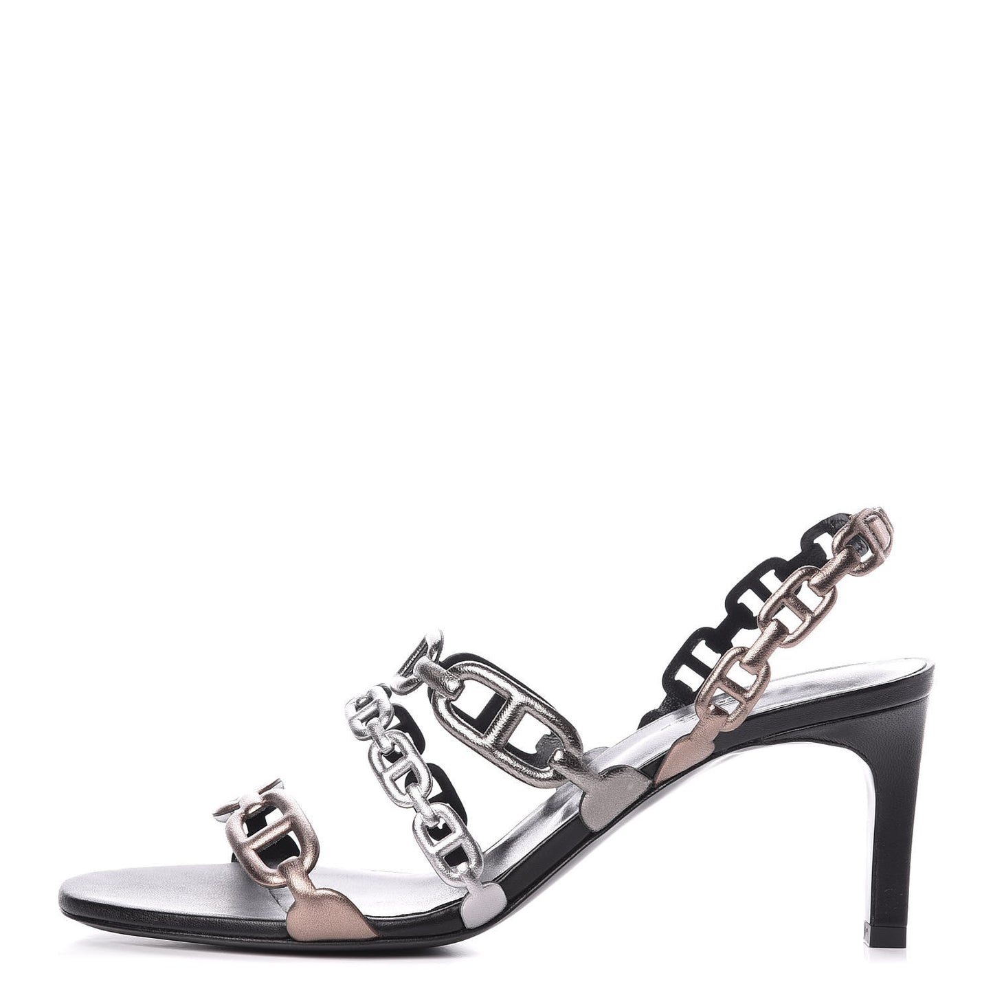 Laminated Nappa Calfskin Sandals 39