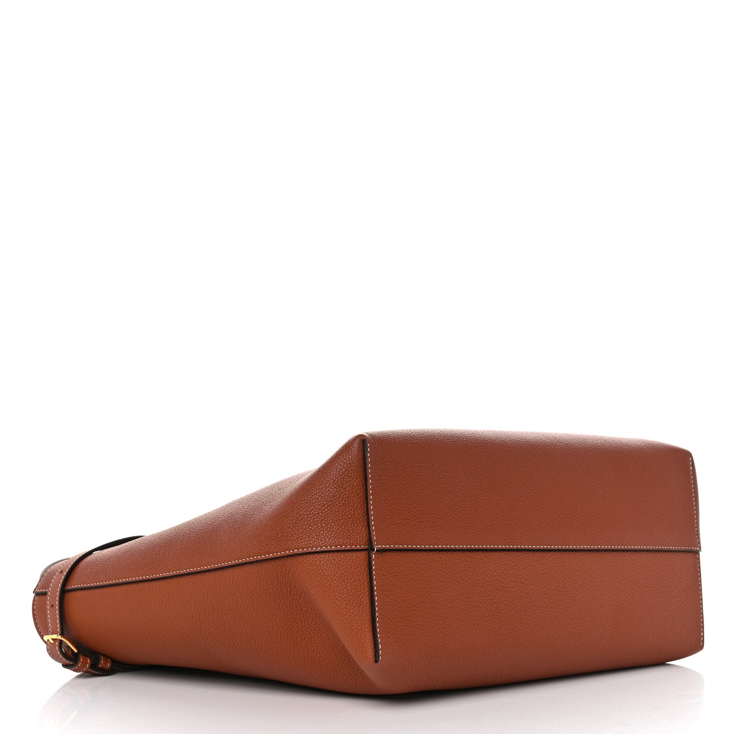 Celine Grained Calfskin Triomphe Medium Cabas Anais Tan 4 of 11