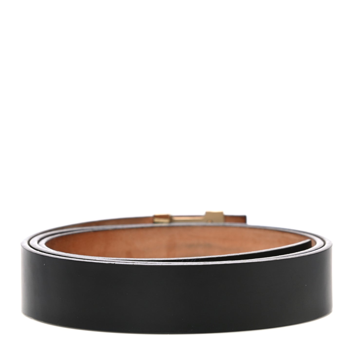 Calfskin 30mm LV Initiales Belt 100 40 Black