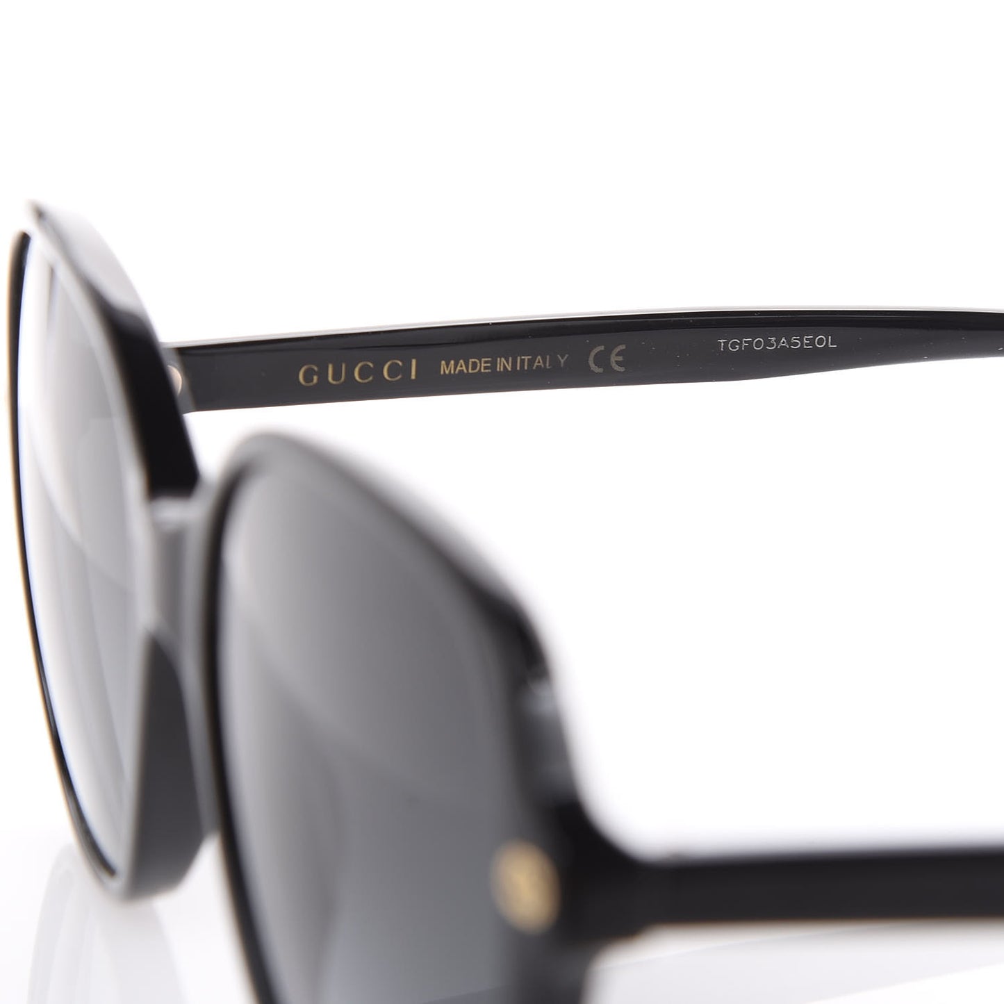 Acetate Square Frame GG0092S Sunglasses Black