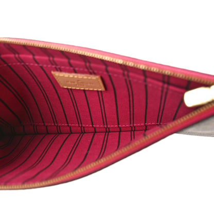 Louis Vuitton Monogram Neverfull MM GM Pochette Pivoine 5 of 9