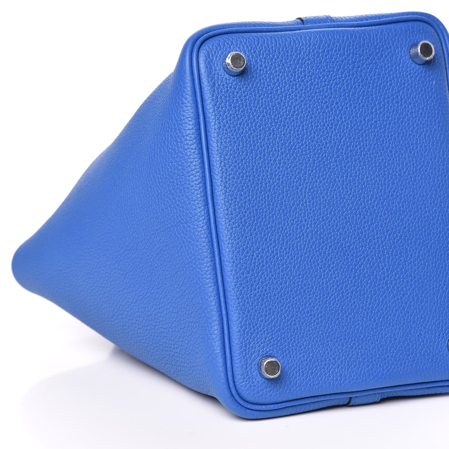 Hermes Taurillon Clemence Picotin Lock 18 PM Bleu Zellige 5 of 11
