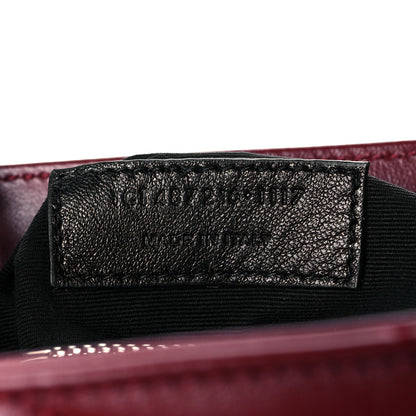 Saint Laurent Calfskin Y Quilted Monogram Medium Loulou Chain Satchel Palissandre 6 of 9