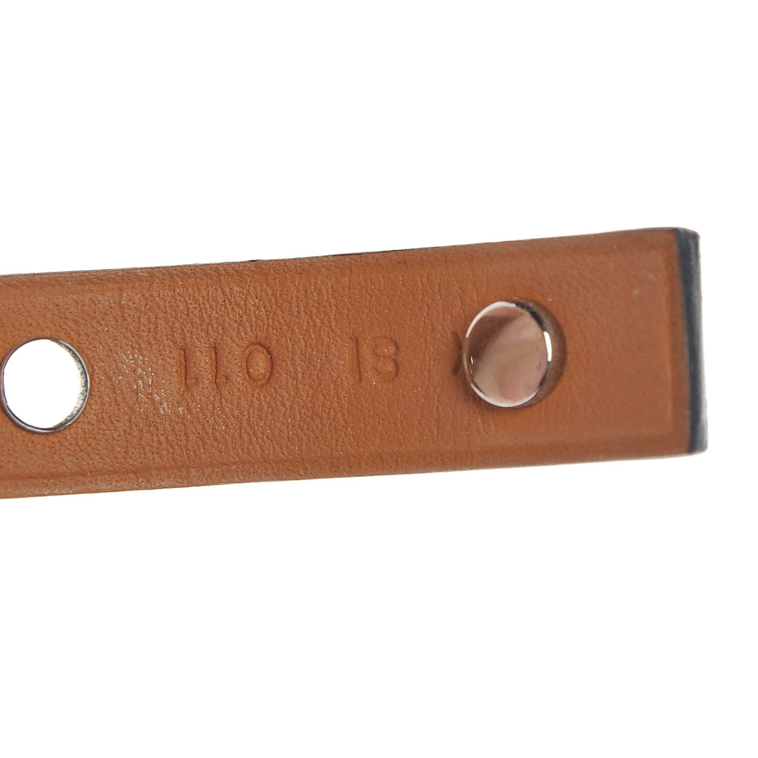 Hermes Swift Mini Dog Clous Ronds Bracelet T2 Black 6 of 8